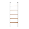 Brown Iron Industrial Wall Shelf, 71" x 23" x 12"